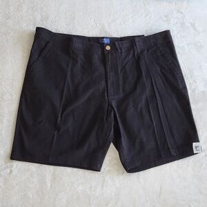 🩳George Men’s Black Flat-Front Shorts – Size 44 – 9” Inseam – NWT Classic style